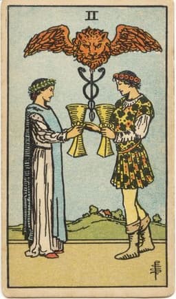 2 of Cups