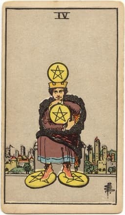 4 of Pentacles