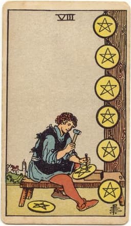 8 of Pentacles